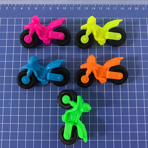 Juguetes promocionales clásicos para niños, coche deslizante de 6,6 CM, modelo de motocicleta promocional, juguete de plástico - Product Image 2