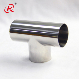 Bán nóng vệ sinh thép không gỉ <span class=keywords><strong>SS</strong></span> <span class=keywords><strong>304</strong></span> 316L cấp thực phẩm Hàn ngắn <span class=keywords><strong>TEE</strong></span> 3 cách lắp ống mới loại t bằng và giảm <span class=keywords><strong>Tee</strong></span> - Product Image 2