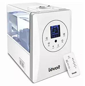 Levoit Luchtbevochtigers, 6L Warm En Cool Mist Ultrasone Luchtbevochtiger Voor Slaapkamer Baby 'S Met Afstandsbediening En Vochtigheid Monitor, vaporizer F