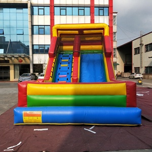 Thương mại hấp dẫn inflatable đôi trượt trượt inflatable, inflatable trẻ em trượt trên bán - Product Image 2