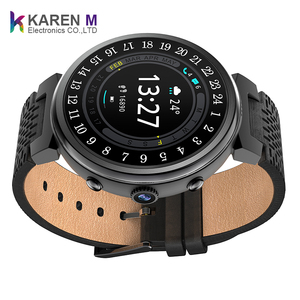 Neue Ankunft I6 Rundes Gesicht HD Kamera 1,<span class=keywords><strong>3</strong></span> zoll 2 + 16 GG Pulsmesser Smartwatch Android 5.1 Armband Leder armband für Männer - Product Image 6