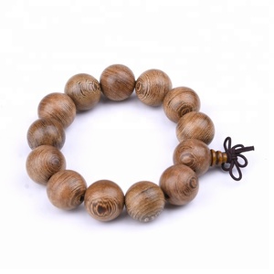 Bijoux faits main hommes naturel bois mala perles bracelet - Product Image 3