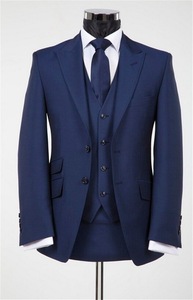 <span class=keywords><strong>Costume</strong></span> 3 pièces pour hommes, veste, pantalon, bleu marine, sur mesure, meilleures ventes, - Product Image 6