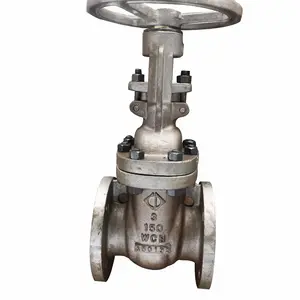 8 Inch Flanged Single Wedge Sluice Gate Valve Drawing