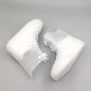 Faible QUANTITÉ MINIMALE DE COMMANDE Usine Directe Vente Silicone Couvre-chaussures de Pluie Étanche Vélo Couvre-chaussures Sur Chaussures - Product Image 4