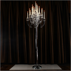 Cây Nến Pha Lê Đứng Cao Tầng Với 21 Cánh Tay Cho Trang Trí Trung Tâm Tiệc Cưới - Product Image 2