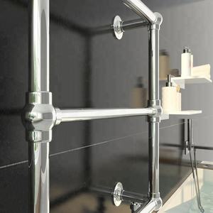 SUN-TR4 <span class=keywords><strong>Radiateur</strong></span> de salle de bain chauffant chromé haut de gamme pour serviettes - Product Image 5