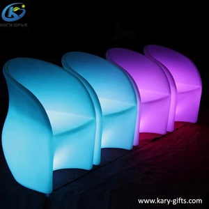 Großhandel garten terrasse möbel led sofa