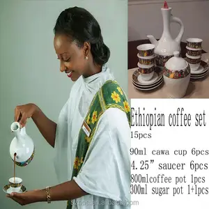 BEAUTY AND ETHIOPIAN CUP OF COFFEE TRADITIONAL