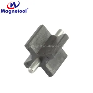 industrial plastic injection ferrite bonded magnetic rotor sensor