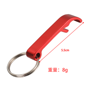 Flesopener Sleutelhanger Aluminium Bieropener Promotie Sleutelhanger Cadeau - Product Image 6