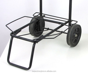 2015 नई शैली foldable सामान गाड़ी और धातु शॉपिंग ट्रॉली - Product Image 1