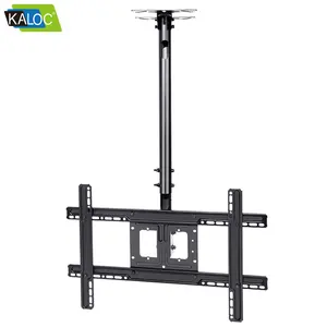 倾斜和旋转天花板安装电视支架适用于 32 70 英寸 LCD VESA 100*100-600*400