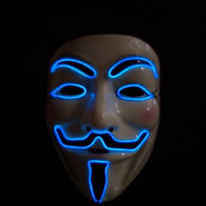 Favores de partido luz <span class=keywords><strong>V</strong></span> para <span class=keywords><strong>vendetta</strong></span> máscara de alambre el - Product Image 3