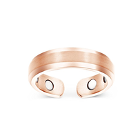 Cincin Terapi Magnet Titanium Elegan untuk Meredakan Nyeri Arthritis dan Cincin Tembaga untuk Sindrom Terowongan Karpal
