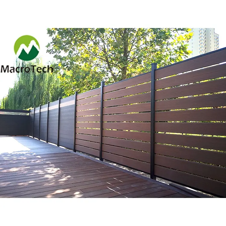 High-quality outdoor wpc manufacturer yard garden Fencing