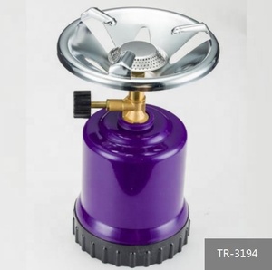 Réchaud à <span class=keywords><strong>gaz</strong></span> de <span class=keywords><strong>camping</strong></span> Brûleur unique en fer pour <span class=keywords><strong>cartouche</strong></span> de butane - Product Image 1