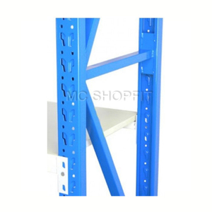 Estante industrial de servicio mediano Estante de almacenamiento de almacén de acero de 4 capas Estantes y estantes apilables - Product Image 4