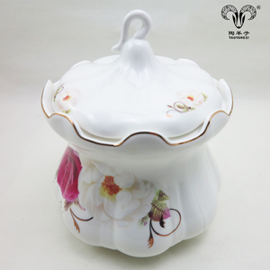 Compra al por Mayor de China, Tarro de Dulces de Cerámica para Regalo de Navidad, Tarro de <span class=keywords><strong>Galletas</strong></span> - Product Image 2