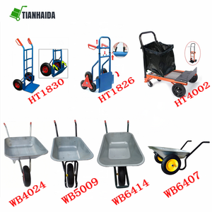 De servicio pesado Jardín de dos ruedas de <span class=keywords><strong>carretilla</strong></span> doble <span class=keywords><strong>rueda</strong></span> <span class=keywords><strong>Rueda</strong></span> de la <span class=keywords><strong>carretilla</strong></span> Carro de mano Barrow - Product Image 5