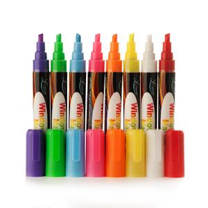 Qualità Premium 6mm <span class=keywords><strong>pennarello</strong></span> finestra di gesso liquido <span class=keywords><strong>per</strong></span> vetro/<span class=keywords><strong>bianco</strong></span>/<span class=keywords><strong>lavagna</strong></span> colore vivace, semplice 12 anni Pro Pen Maker - Product Image 1