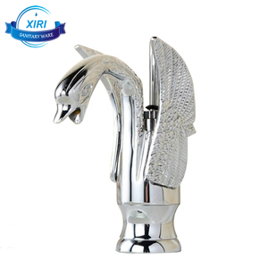 De latón cromado swan lavabo <span class=keywords><strong>grifo</strong></span> mezclador forma <span class=keywords><strong>animal</strong></span> único baño grifos 1052-3 - Product Image 1