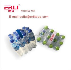 Uso de embalaje <span class=keywords><strong>film</strong></span> retráctil botella de agua con asa de transporte - Product Image 1