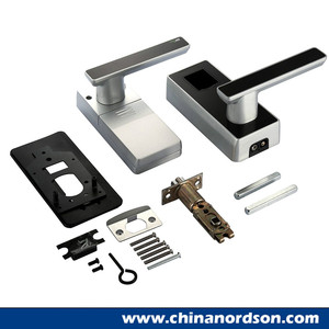 Fácil <span class=keywords><strong>de</strong></span> instalar <span class=keywords><strong>entrada</strong></span> sin llave huella dactilar cerradura <span class=keywords><strong>de</strong></span> puerta biométrica huella digital cerradura Europea cerradura - Product Image 5