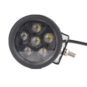 18W 3,5 "redondo 6 <span class=keywords><strong>Led</strong></span> proyector luces <span class=keywords><strong>de</strong></span> trabajo motocicleta conducción niebla foco para barcos coches camiones todoterreno 4X4 Drl - Product Image 3