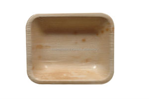Barquettes jetables écologiques en feuilles de palmier d'arec bio - Product Image 2