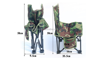 Chaise de plage pliante, mobilier d'extérieur, léger et Portable, en métal, Camping, plage, avec sac à Magazine - Product Image 5