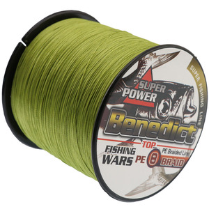 Ligne <span class=keywords><strong>de</strong></span> pêche tressée multifilament PE OEM 8 brins, 2000 mètres, 6-300 lbs, pour la pêche en ruisseau, lac ou rivière, flottante ou à la traîne. - Product Image 3