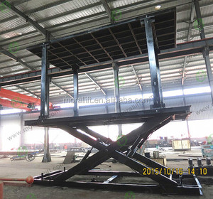 2 Lớp Ngầm Mini Dọc Bãi Đậu Xe Lift/Thủy Lực Xe Đậu Xe - Product Image 2