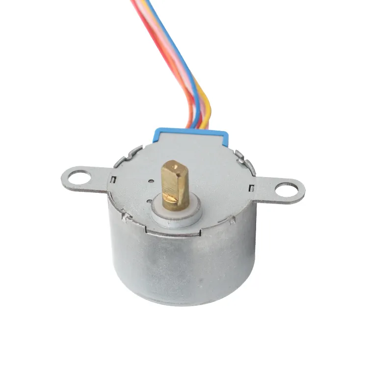 Motor de engranaje Circular 28BYJ48, 5v, 12V, 1/64, 4 cables, paso a paso, 2 fases, PM