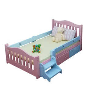 Tempat Tidur Anak Kartun, Tempat Tidur Kayu untuk Anak TK