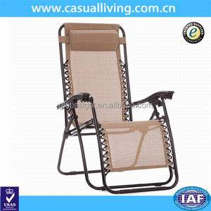 <span class=keywords><strong>Chaise</strong></span> d'extérieur pliable <span class=keywords><strong>Anti</strong></span>-<span class=keywords><strong>gravité</strong></span>, fauteuil de salon, réglable, pour jardin - Product Image 6