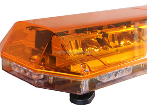 Automóviles LED ámbar de advertencia barra de luz con sirena y altavoz ambulancia luz lateral - Product Image 6