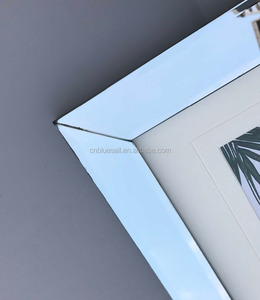 Cadre photo en miroir biseauté, cadre en plastique collant avec miroir, cadre mural 11x14 pouces - Product Image 3