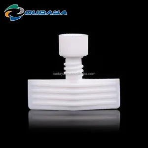 5mm Cosmetic plastic PE nozzle spout fitment cap for beauty cosmetic doypack spout pouch packaging