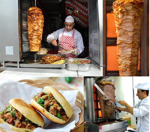 <span class=keywords><strong>Machine</strong></span> à fabriquer des kebabs ou des shawarmas électriques ou à <span class=keywords><strong>gaz</strong></span> - Product Image 5