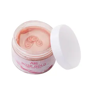 Groothandel Private Label Oem Rose Goud Schoonheid Gezichtsmasker Gezicht Lifting Masker Koreaanse Cosmetica Gezichtsmasker