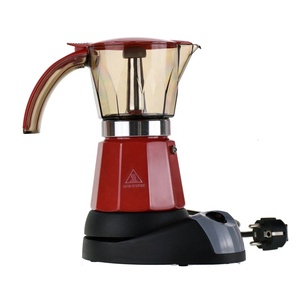 Cafetera Eléctrica de Aluminio Ecocoffee, Cafetera <span class=keywords><strong>Moka</strong></span> Acrílica, Cafetera Espresso, Electrodomésticos para Café - Product Image 5