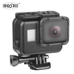 Carcasa Sumergible a Prueba de Agua de 45 Metros para <span class=keywords><strong>Gopro</strong></span> Hero5 Black Edition, Funda Protectora con Soporte para <span class=keywords><strong>GoPro</strong></span> 5, Accesorios para HERO5 <span class=keywords><strong>Gopro</strong></span> - Product Image 1