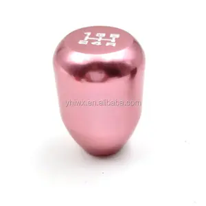 Special Finishing Unique Aluminum pink gear shift knob