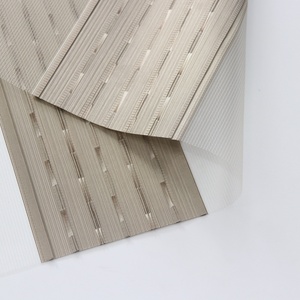 Cortina de oficina de día <span class=keywords><strong>y</strong></span> <span class=keywords><strong>noche</strong></span>, persianas de ventana, persianas de cebra, tela enrollable plisada opaca - Product Image 3