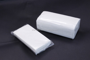 Giấy Ăn Cầm Tay 2 Lớp Giấy Gấp Dập Nổi Giấy Lau Tay Bột Giấy Nguyên Chất 2ply, Giấy Vệ Sinh Rất Mềm 240*240MM - Product Image 3