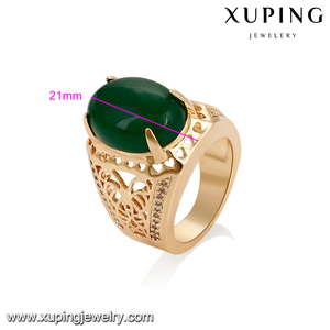 14731 مجوهرات الأزياء خواتم الاصبع ، المرأة 18k الذهب الزركون خواتم حجر واحد تصاميم - Product Image 2