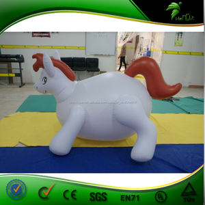 Diseño único caballo inflable con un vientre grande, inflable caballo lindo - Product Image 5