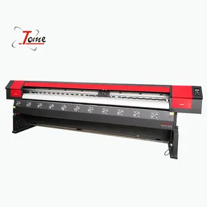 Ad alta risoluzione XP600 eco solvente stampante roll to roll telone macchine per la stampa