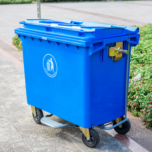 China Beste Prijs Landbouw Hdpe Plastic Openbare Wielen Vuilnisbak Vuilnisbak - Product Image 2